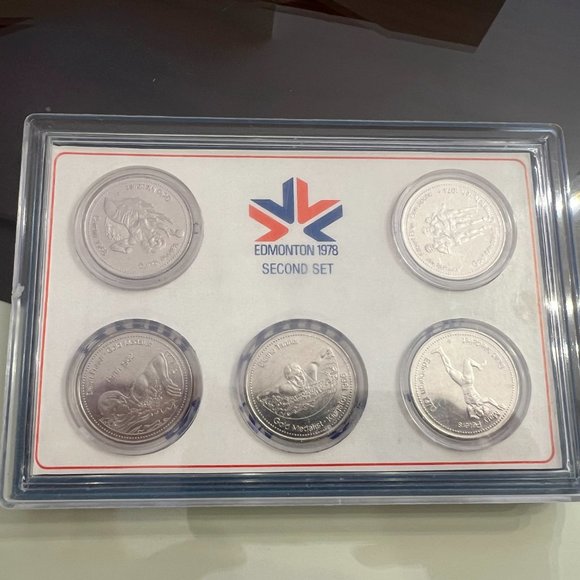 1978 Commonwealth Games Edmonton, Alberta, Canada 15 Coin Set! - Picture 2 of 5